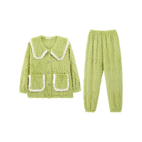 Qiao Ni Tong Пижамный комплект женский цвет матча