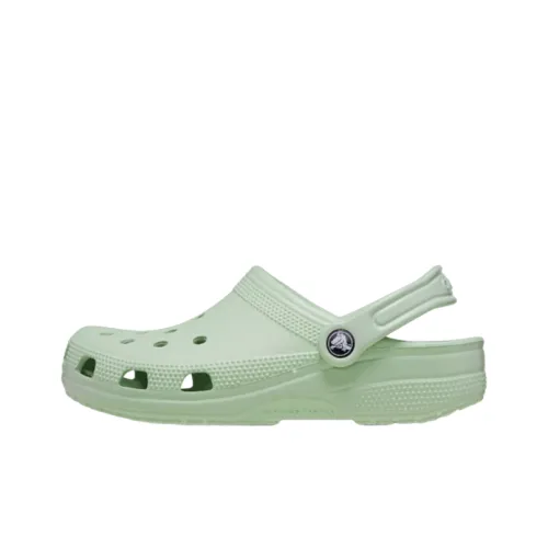 Crocs Classic Clog Sabo Унисекс Кремово-зеленый