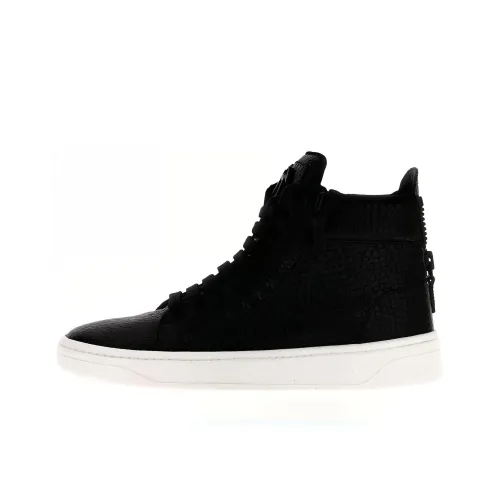 Giuseppe Zanotti GZ Gz94 Высокие Кроссовки для скейтбординга Мужские Черные