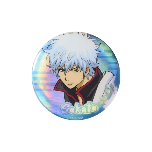 BOOM COMIC Gintama Значок Гинтоки Саката Тоширо Хиджиката Официальный магазин значков