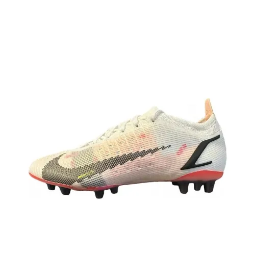 Nike Mercurial Vapor 14 AG Искусственная трава Противоскользящие Устойчивые к истиранию Футбольные бутсы Мужские Белый Черный