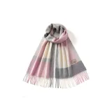 Фиолетовый розовый в клетку