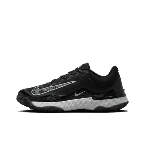 Nike Alpha Huarache Elite 4 Устойчивые к истиранию низкие кроссовки для тренировок женские черные