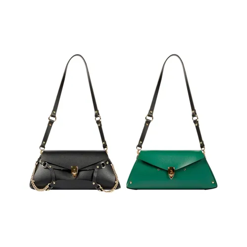 WANACCESSORY Сумка из коровьей кожи Треугольная Сумка через плечо Средняя Женская Многоцветная