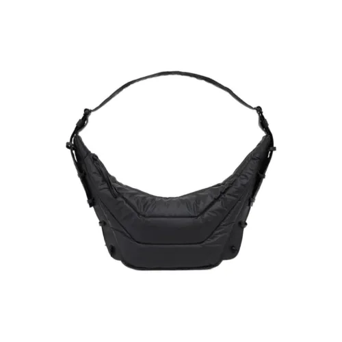 Lemaire Полиамид Сумка через плечо Сумка на плечо Средняя Мужская Черная
