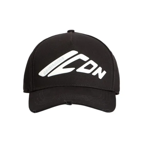 DSQUARED 2 Хлопок Бейсболки Унисекс Черный