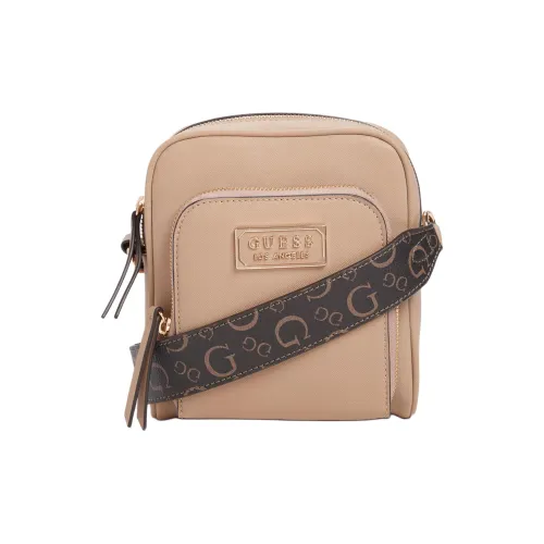 GUESS Сумка через плечо из искусственной кожи мини женская коричневая