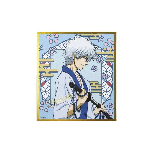 BOOM COMIC Craft Гинтоки Саката Тоширо Хиджиката Котаро Katsura Официальный мерч с арт-принт аниме