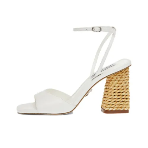 STEVE MADDEN One Ремешок Сандалии 9 см Женские Белые
