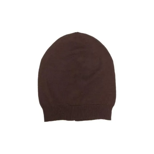 RICK OWENS совместный бренд RO Шерсть Бини Мужской Коричневый