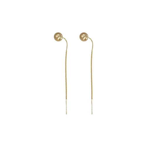 NATURALLYJOJO Серьги-подвески из серебра S925 с искусственным жемчугом женские золотые