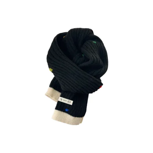 Снупи Полиэфирный трикотаж Шарфы Унисекс