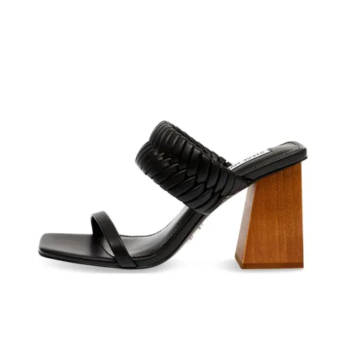 STEVE MADDEN One Ремешок Сандалии 10 см Женские Черные