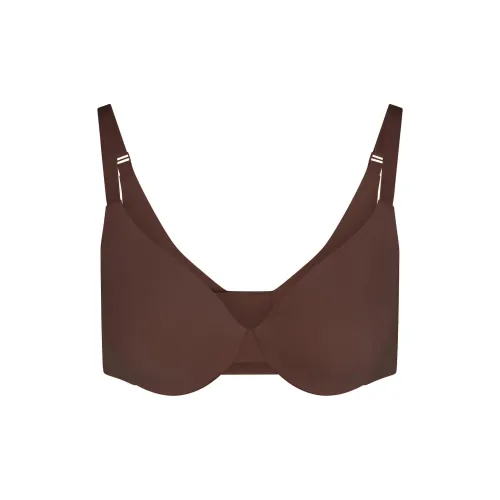 SKIMS FW24 SMOOTHING INTIMATES Полное покрытие Бюстгальтер Женский 1 упаковка Какао Какао