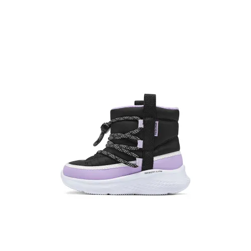 Skechers Высокие Топы Обувь для малышей Черный Infant и Toddler