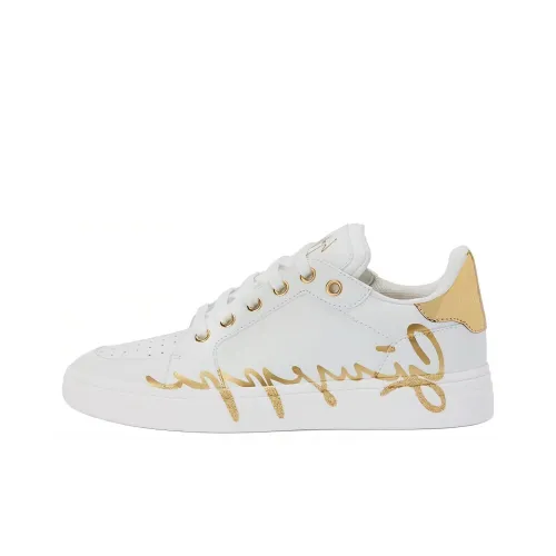 Giuseppe Zanotti Gz94 Скейтборд Кроссовки Низкие Белые Мужские