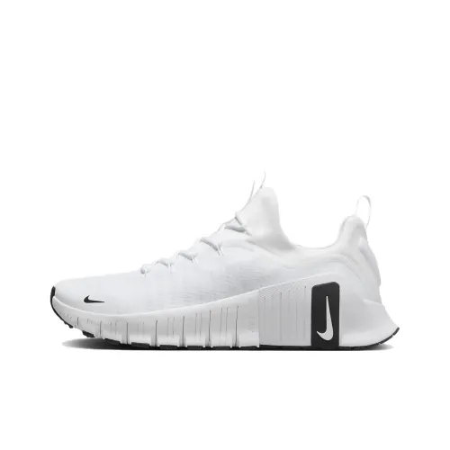 Nike Free Metcon 6 Slip-Resistant Abrasion-Resistant Low-Top Training Shoes Men's White Найк Free Metcon 6 противоскользящие устойчивые к истиранию низкий топ кроссовки для тренировок мужские белые