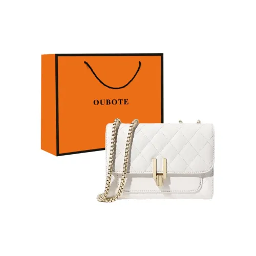 OUBOTE Сумка через плечо из коровьей кожи сумка на плечо обычная женская цвет экрю