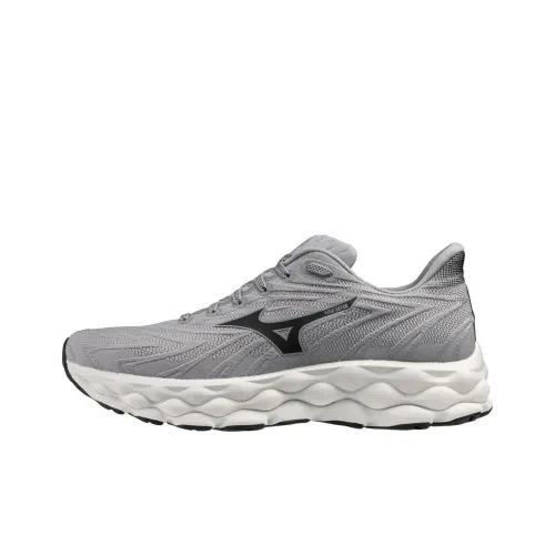 Mizuno WAVE SKY 8 Противоскользящие Устойчивые к истиранию Низкий Топ Кроссовки для тренировок Мужские Серый Черный