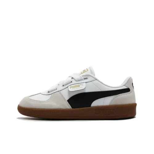PUMA Palermo Скейтборд Кроссовки Низкие Белые Черные Серые Женские