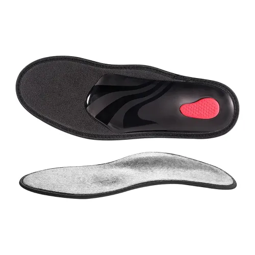 maigaole Шерстяной войлок Латекс TPU Коррекция Пластина Стельки Унисекс