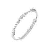 Январь Цветущая слива - Двенадцать Цветочный дизайн Богов Браслет