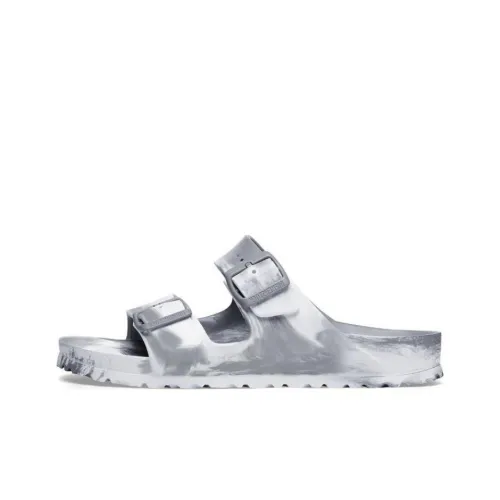 Birkenstock Arizona EVA противоскользящие слипоны унисекс камень мелочь белый