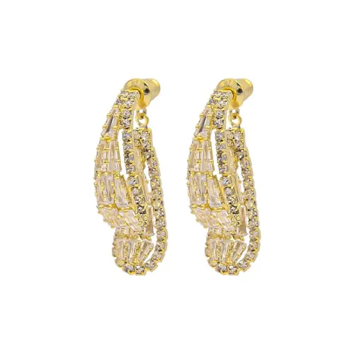 Серьги XIUJUEYINYUAN DL S925 Серебряные Гипсовые Женские