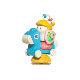 Деревянная лошадь Merry-Go-Round синего цвета