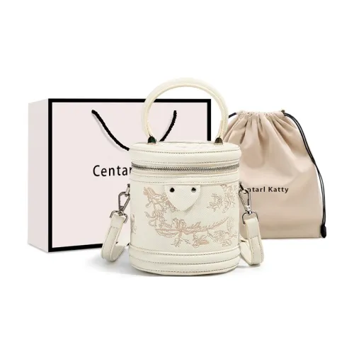 CentarlKatty Полиуретан Синтетическая Кожа Сумка через плечо Сумка Обычная Женская Вышивка Белый