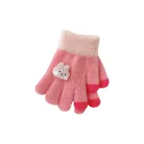 3D-эффект Кролик - Розово-красный