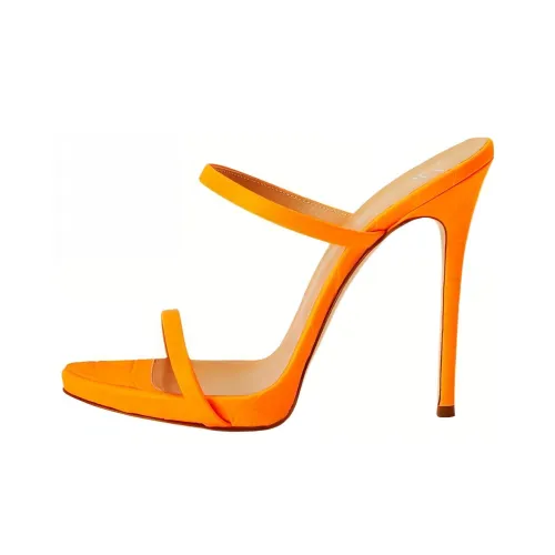 GIUSEPPE ZANOTTI Слипоны Тыквенно-оранжевый Женские