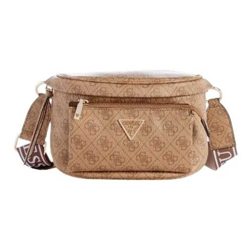 GUESS Полиуретан Сумка через плечо Мини Женская Светло-Коричневая