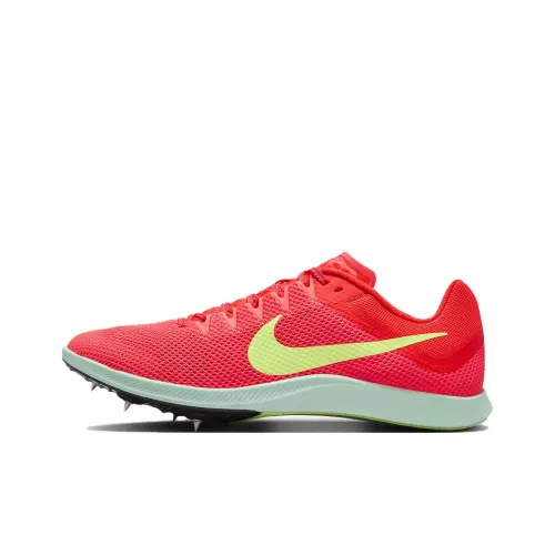 Nike Zoom Rival Slip Resistant Abrasion Resistant Дышащий Низкий Топ Кроссовки для тренировок Унисекс Красный