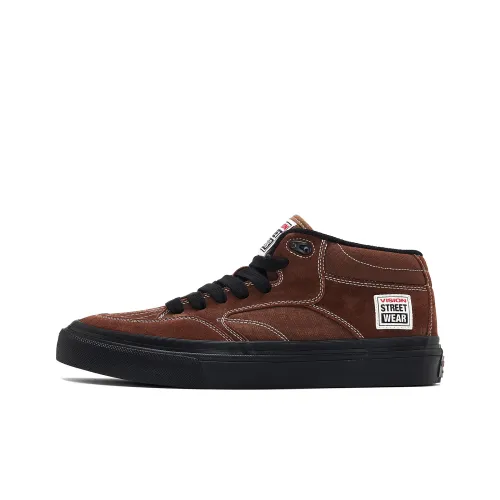 Vision Street Wear Concave Скейтборд Кроссовки MID Топ Коричневый Унисекс