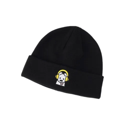 FREAK'S STORE Акриловые шапки-бини унисекс черного цвета