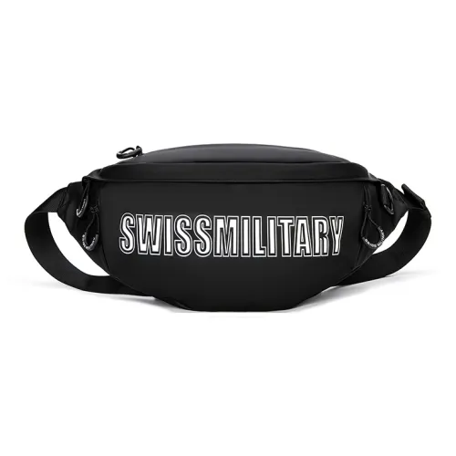 SWISS MILITARY ПУ (полиуретан) Сумка через плечо Бананка Сумка через плечо Стандартная Унисекс Белый Оранжевый