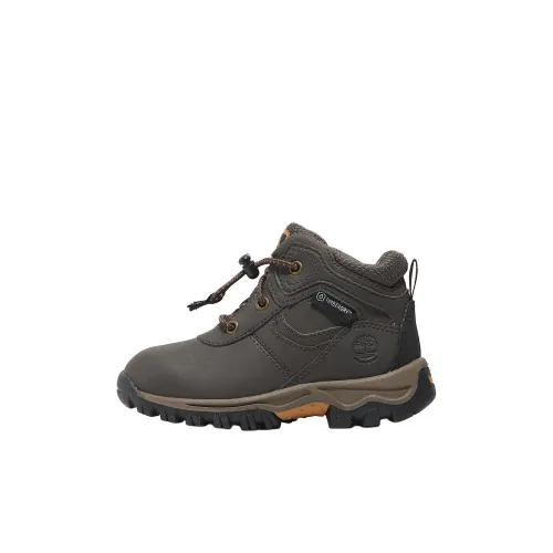 Timberland Детские ботинки MID Топ Темно-коричневый Kids