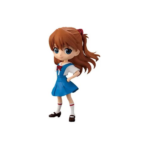 BANPRESTO QPOSKET Collection Фигурка Chibi 14 см ЭВА Аска Лэнгли Сорью Шикини Лангре