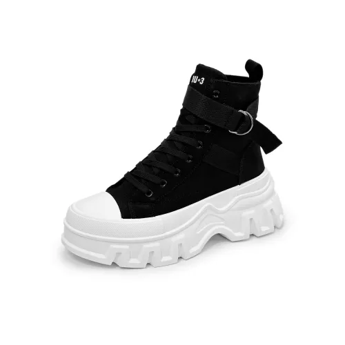 SLNU 3 Износостойкий противоскользящий высокий топ повседневная обувь унисекс черный