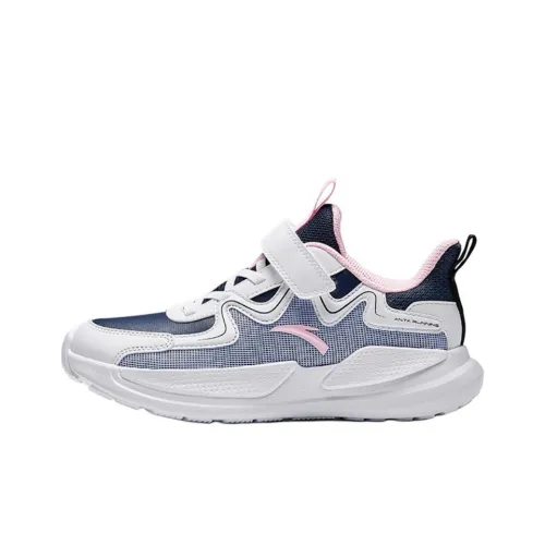 Antakids Slip-resistant Anti KICK Low Top Детская беговая обувь Белый Синий Подростки