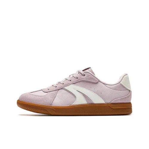 ANTA Легкий Anti Slip Низкий Топ Скейтборд Кроссовки Женские Розовые Белые