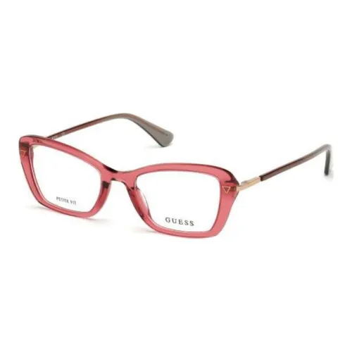 GUESS Пластик Бабочка Оправы для очков Унисекс Розовый
