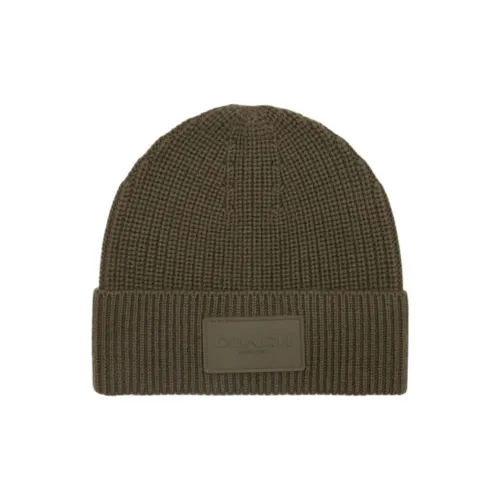COACH Мериносовая шерсть Шапки-бини Унисекс Зеленый