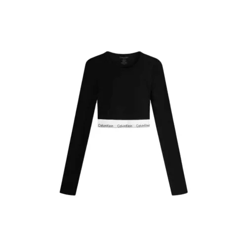 CALVIN KLEIN Modern Gravity Band Undershirt Женские Космический черный