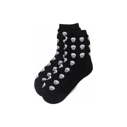 Alexander McQueen Носки Crew Унисекс 1 Пачка Черные