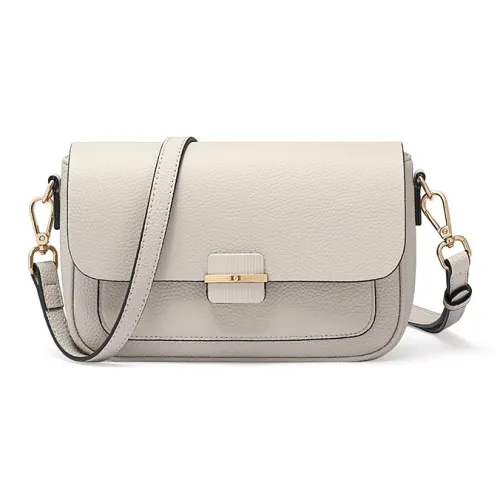 TUCANO Сумка через плечо из коровьей кожи маленькая женская серая