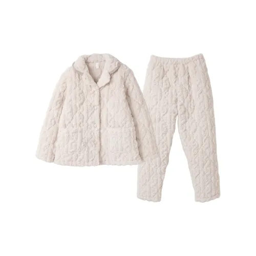 PBENO PD Пижамный комплект Женские Чисто белый