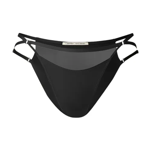 CALVIN KLEIN x NENSI DOJAKA Трусы Европейская версия Женские 1 упаковка Черный