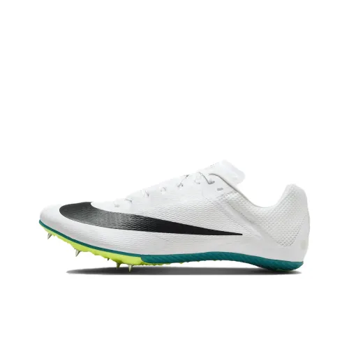 Nike Zoom Rival Slip Resistant Abrasion Resistant Low Top Повседневные Беговые кроссовки Унисекс Белый Зеленый